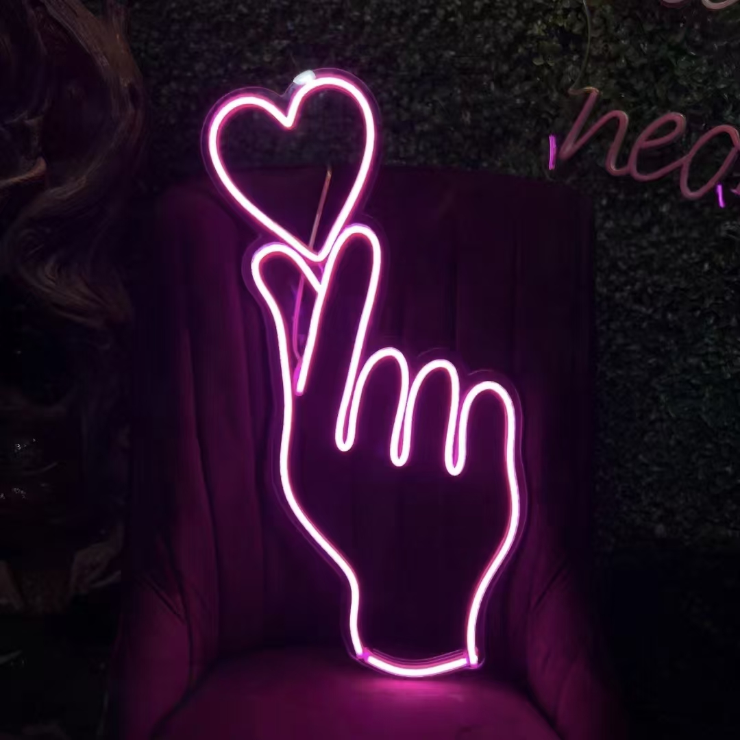 Party Games Name - Individuelles Neon-Schild Personalisiertes LED-Neonlicht Acryl-Wanddekoration für