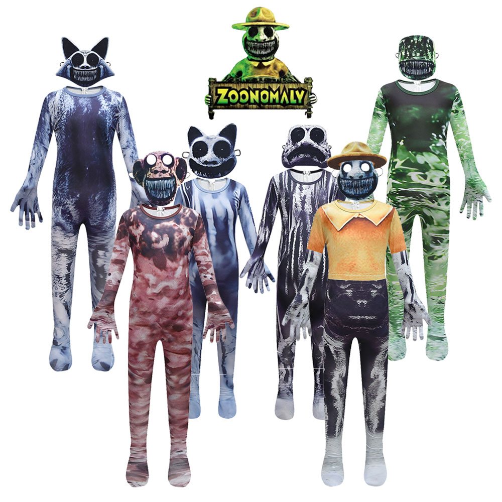 Zoo Party Games - Horror Spiel ZOONOMALY Halloween Cosplay Kostüm