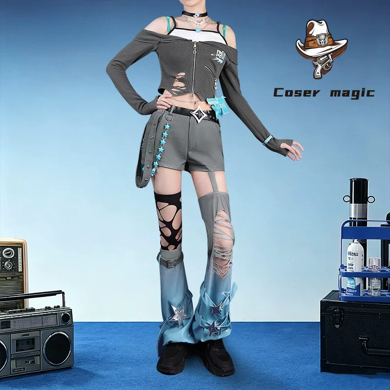 Party Games For Christmas - VTuber Y4T4 Rei7 Cosplay Kostüm Uniform