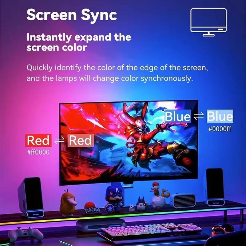 RGB-Gaming-Lichtleiste Monitor – Party Games Night Bewertung und Preis